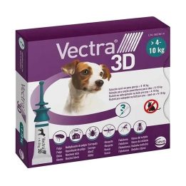 CEVA Vectra 3D (4-10kg) - anti-parasite drops for dogs - 3 x 1ml