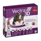 CEVA Vectra 3D (over 40kg) - anti-parasite drops for dogs - 3 x 8ml