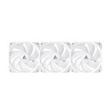 Chieftec CLC-360-RGB-W computer cooling system Computer case All-in-one liquid cooler 12 cm White