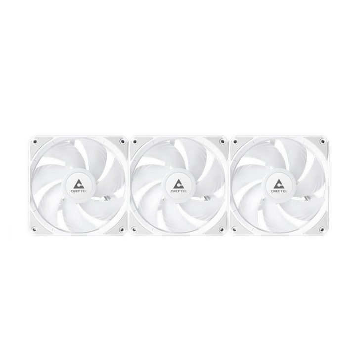 Chieftec CLC-360-RGB-W computer cooling system Computer case All-in-one liquid cooler 12 cm White