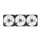 Chieftec CLC-360-VRM-RGB computer cooling system Computer case All-in-one liquid cooler 12 cm Black