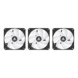 Chieftec CLC-360-VRM-RGB computer cooling system Computer case All-in-one liquid cooler 12 cm Black
