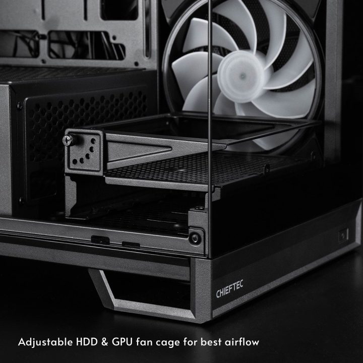 Chieftec GX-30B-OP computer case Midi Tower Black