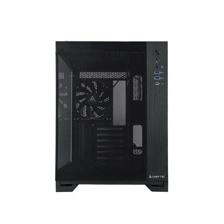 Chieftec mATX Gehäuse GM-30B-M-OP black Cube