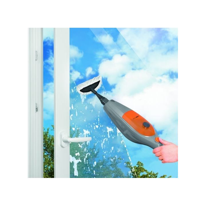 Clatronic DR 3539 Portable steam cleaner 0.3 L 1500 W Grey Orange