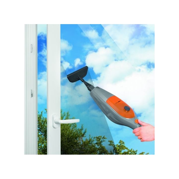 Clatronic DR 3539 Portable steam cleaner 0.3 L 1500 W Grey Orange