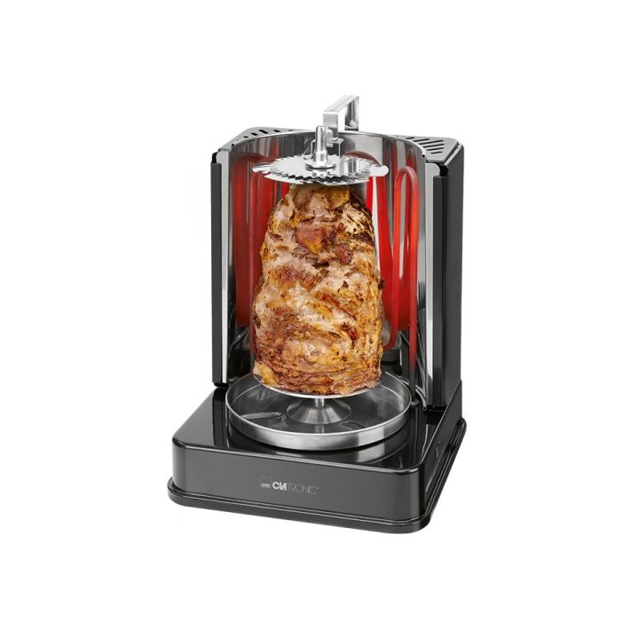 Clatronic DVG 3686 Grill Electric Black 1400 W