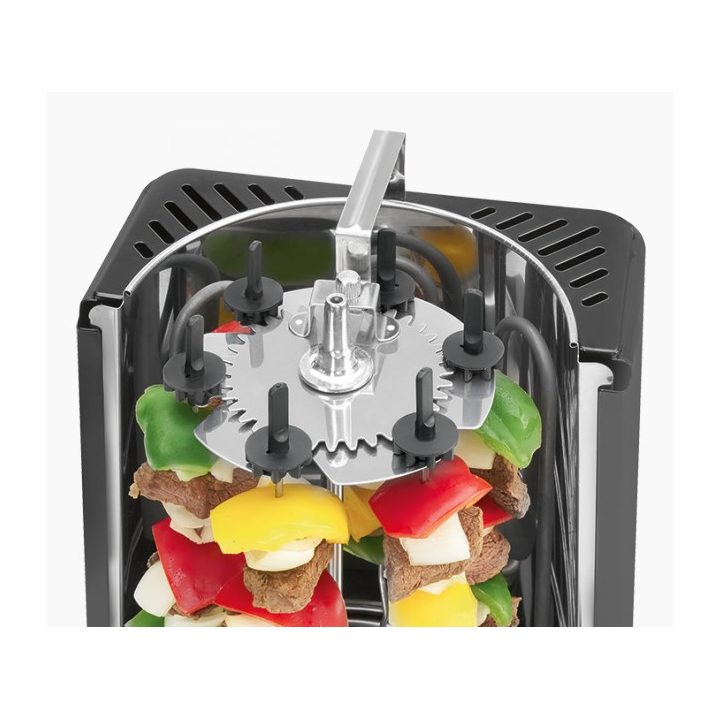 Clatronic DVG 3686 Grill Electric Black 1400 W
