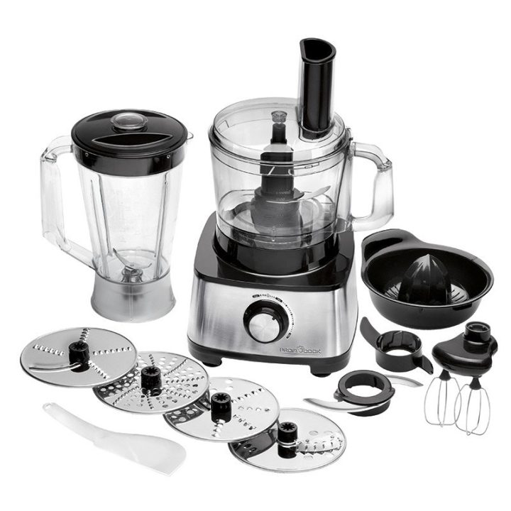 ProfiCook PC-KM 1063 food processor 1200 W 1.75 L Black Stainless steel