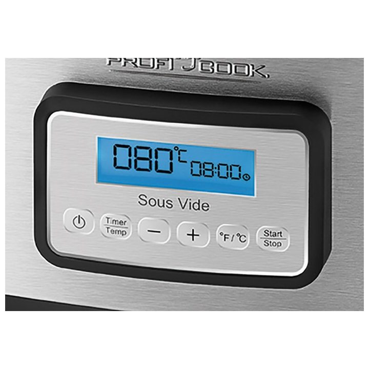 ProfiCook PC-SV 1112 8 L 520 W Black Stainless steel