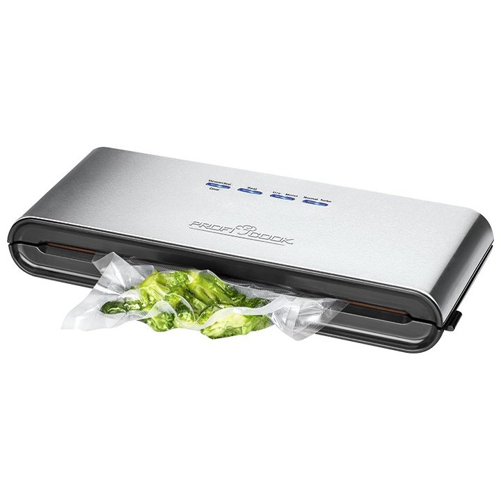 ProfiCook PC-VK 1080 vacuum sealer Black Stainless steel