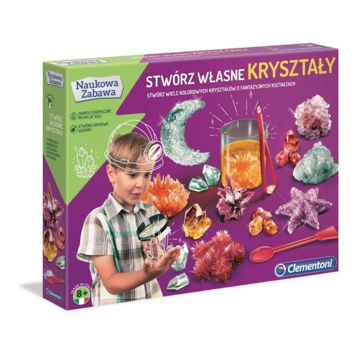 Clementoni Set – Create Your Own Crystals