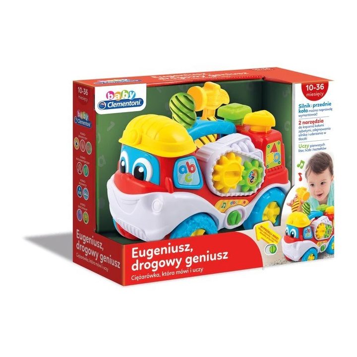 Clementoni Set – Eugeniusz the Road Genius Children’s Truck