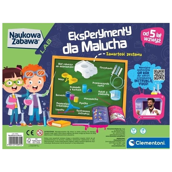 Clementoni Set – Experiments for Little Ones
