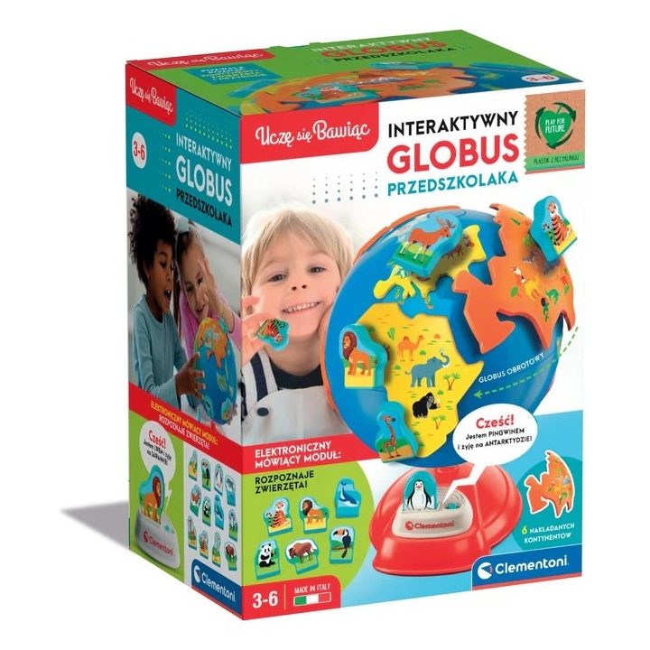 Clementoni Set – Interactive Globe for Preschoolers