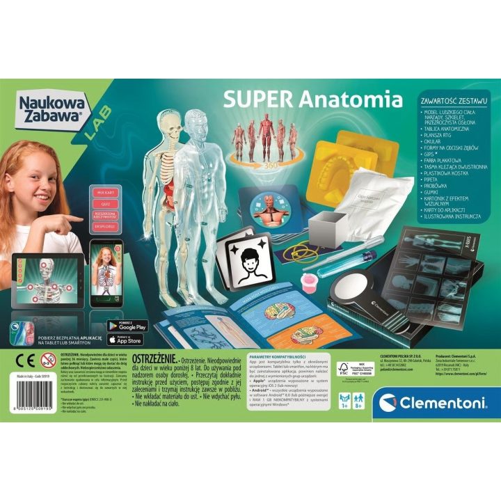 Clementoni Set – Super Anatomy