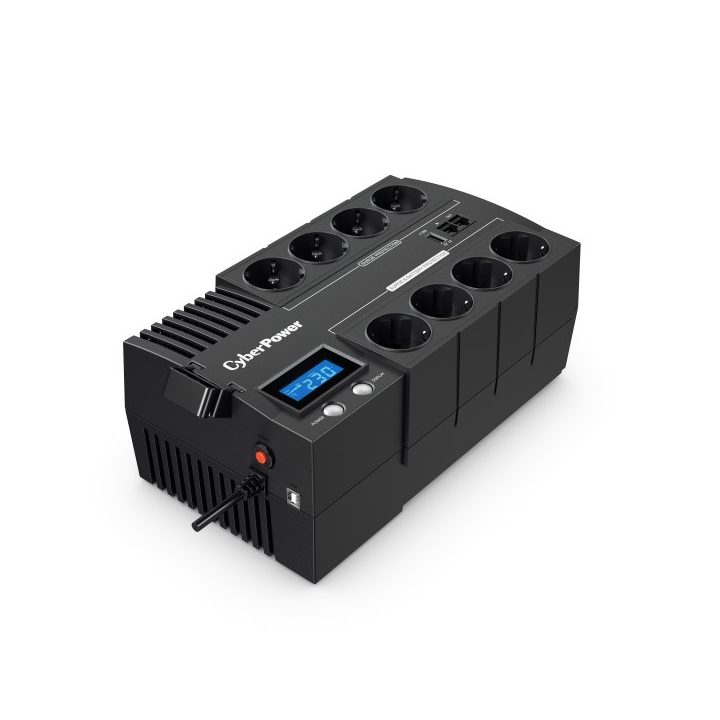 CyberPower BR1200ELCD uninterruptible power supply (UPS) Line-Interactive 1.2 kVA 720 W 8 AC outlet(s)