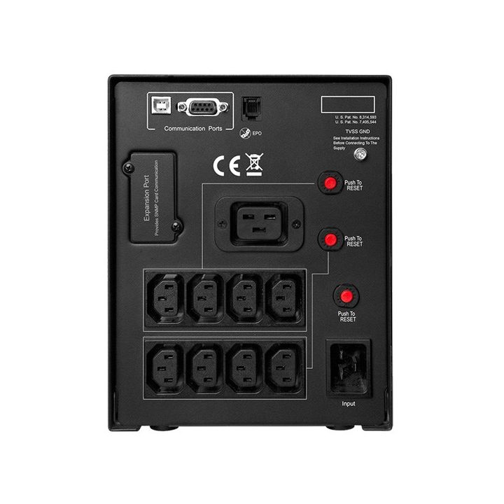 CyberPower PR3000ELCDSL uninterruptible power supply (UPS) Line-Interactive 3 kVA 2700 W 9 AC outlet(s)