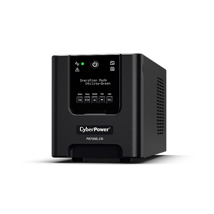 CyberPower PR750ELCD uninterruptible power supply (UPS) Line-Interactive 0.75 kVA 675 W 6 AC outlet(s)
