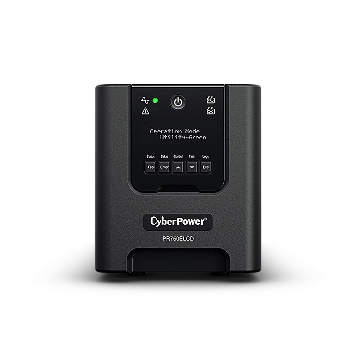 CyberPower PR750ELCD uninterruptible power supply (UPS) Line-Interactive 0.75 kVA 675 W 6 AC outlet(s)