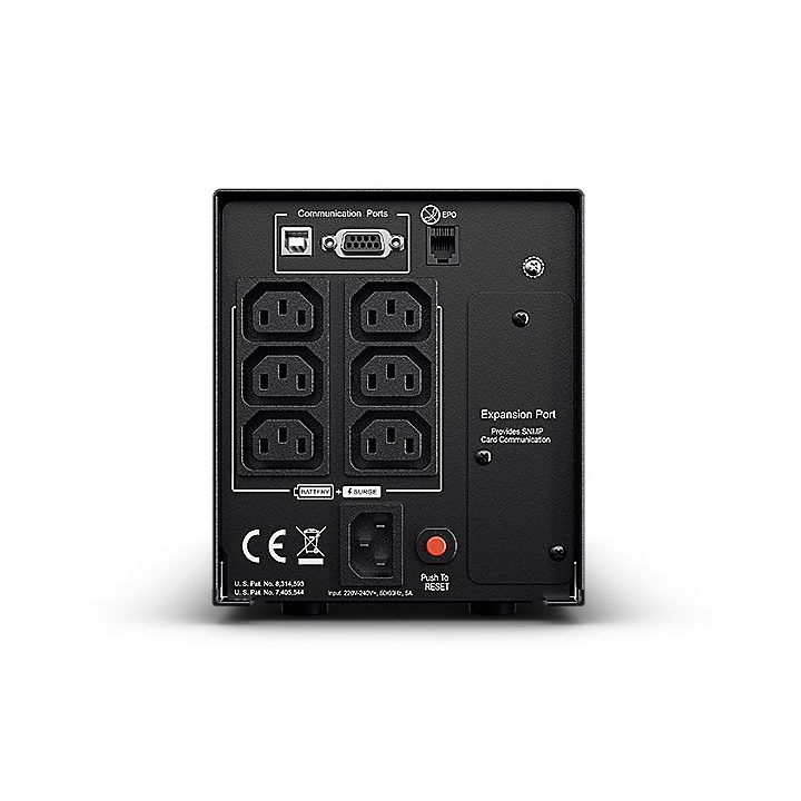 CyberPower PR750ELCD uninterruptible power supply (UPS) Line-Interactive 0.75 kVA 675 W 6 AC outlet(s)