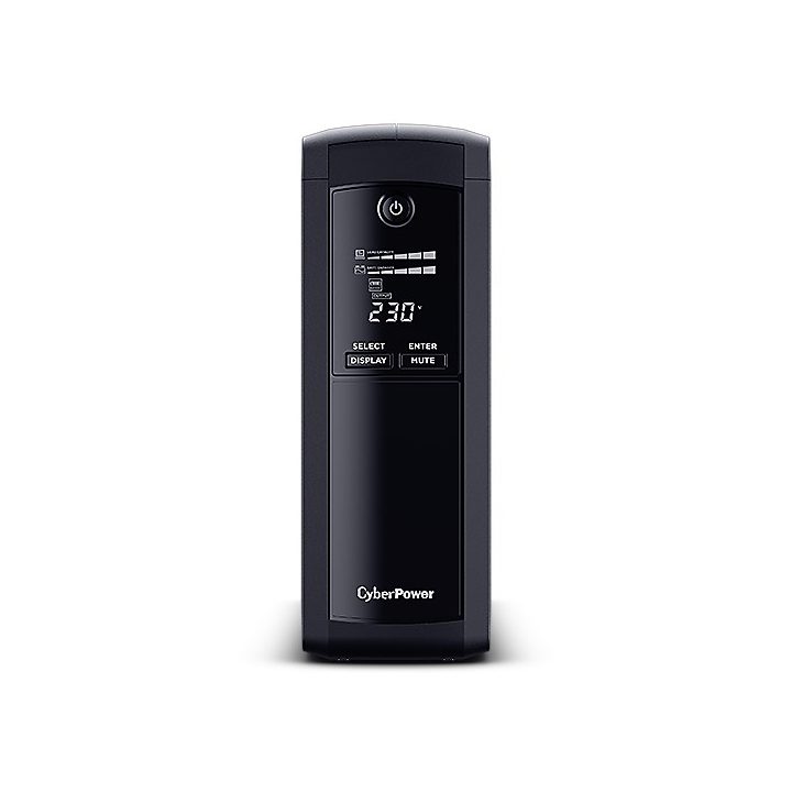 CyberPower VP1200EILCD uninterruptible power supply (UPS) Line-Interactive 1.2 kVA 720 W 8 AC outlet(s)