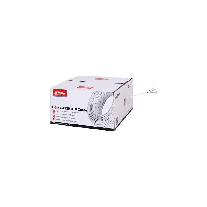 Dahua Technology PFM920I-5EUN networking cable White 305 m Cat5e U/UTP (UTP)