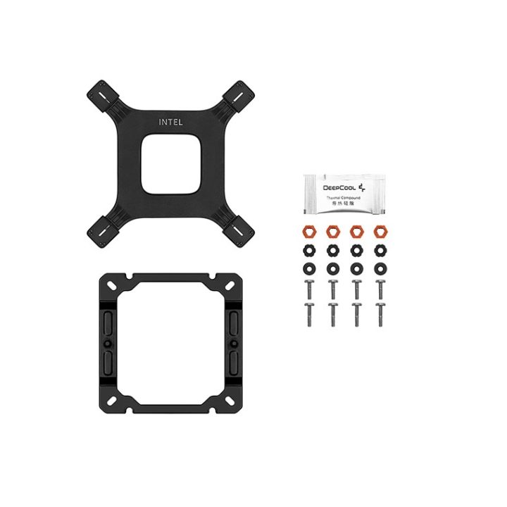 DeepCool AG400 BK ARGB V2 Chipset Fan 12 cm Black 1 pc(s)