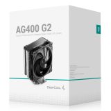 DeepCool AG400 G2 Processor Air cooler 12 cm Black