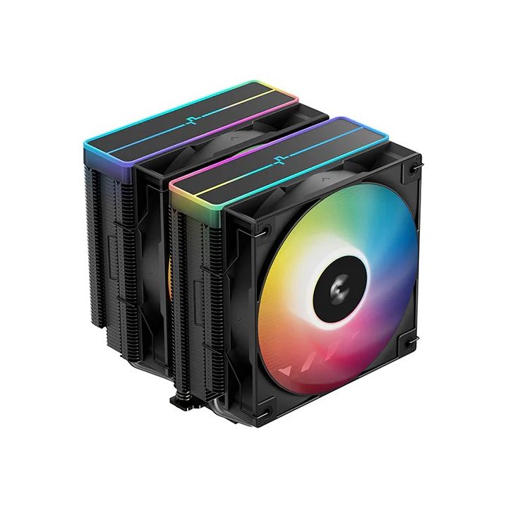 DeepCool AG620 BK ARGB V2 Chipset Motherboard Air cooler 12 cm Black 1 pc(s)