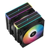 DeepCool AG620 BK ARGB V2 Chipset Motherboard Air cooler 12 cm Black 1 pc(s)