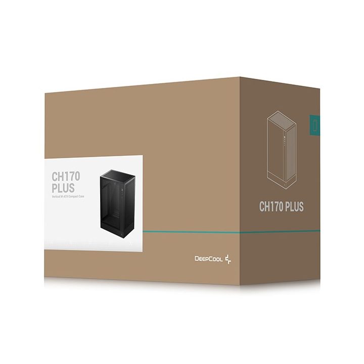 DeepCool CH170 PLUS Tower Black