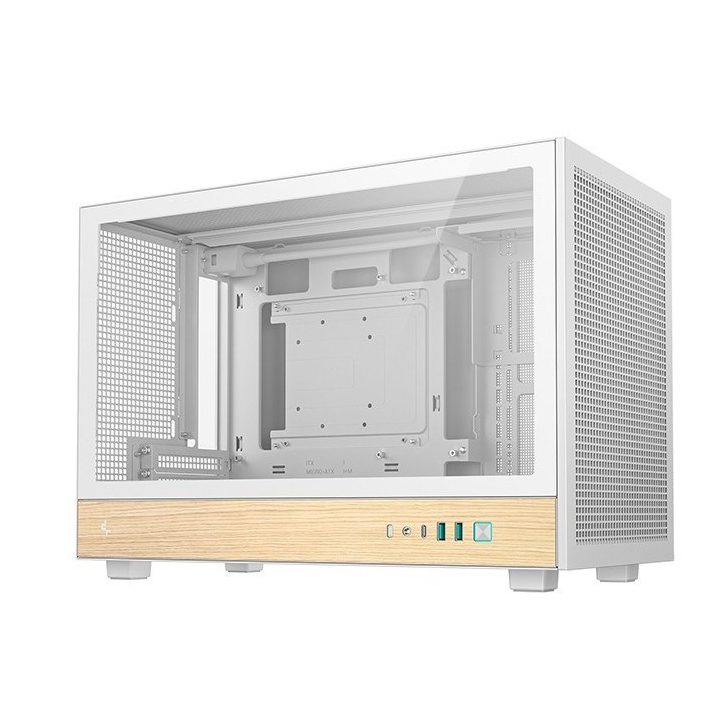 DeepCool CH260 WOOD case white