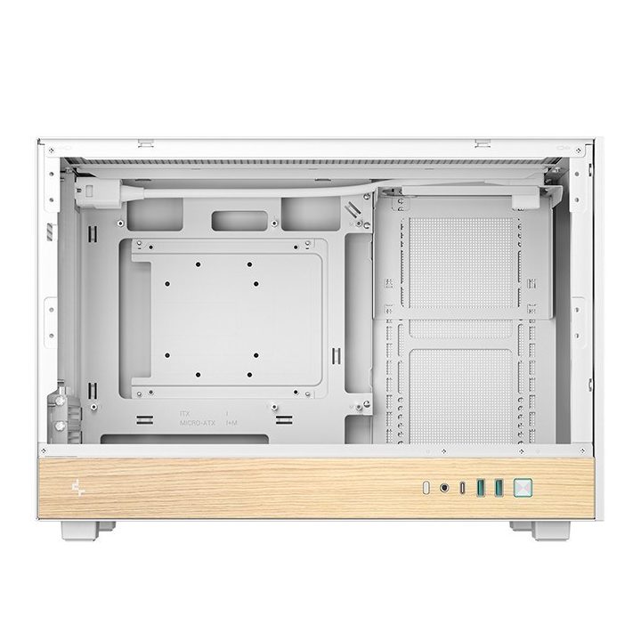 DeepCool CH260 WOOD case white