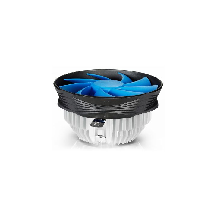 DeepCool Gamma Archer Processor Air cooler 12 cm Aluminium Black Blue 1 pc(s)