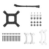 DeepCool LE360 V2 ZERO DARK Processor Liquid cooling kit 12 cm Black 1 pc(s)