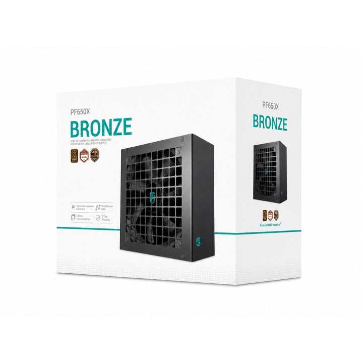 PC Power Supply DEEPCOOL PF650X Black