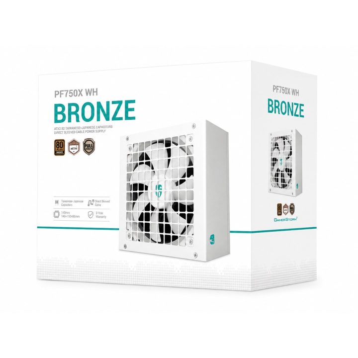 PC Power Supply DEEPCOOL PF750X WH White