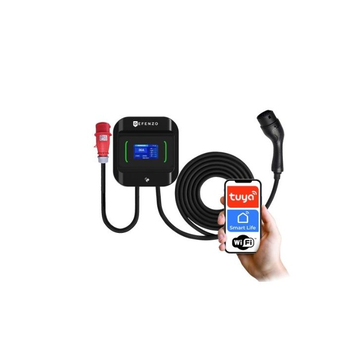 DEFENZO WALLBOX PRO AC22 SMART ELECTRIC CAR CHARGER