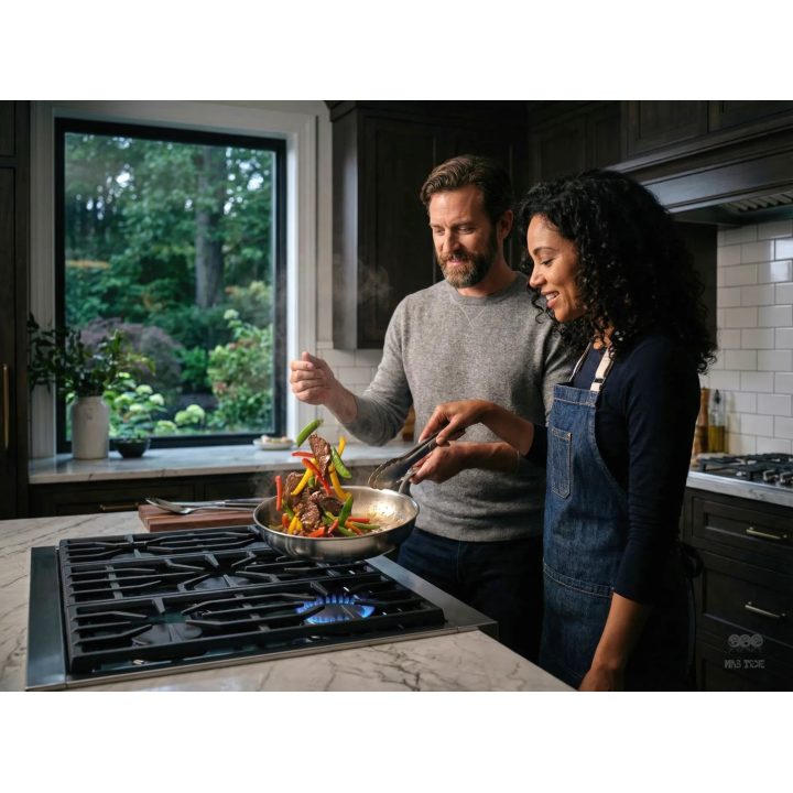 DEMEYERE INDUSTRY 5 1029691 - 28 cm steel frying pan