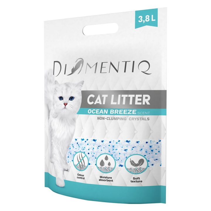 DIAMENTIQ Ocean Breeze - Cat litter - 3 8 l