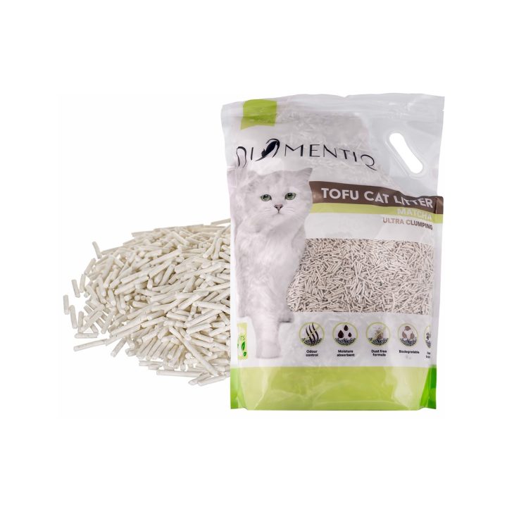 DIAMENTIQ Tofu Matcha Ultra clumping - plant-based litter - 4kg