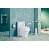 Dietz SmartFix toilet seat with armrests