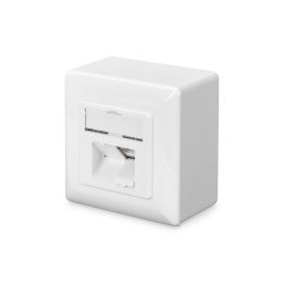 Digitus CAT 6 Class E wall outlet shielded surface mount