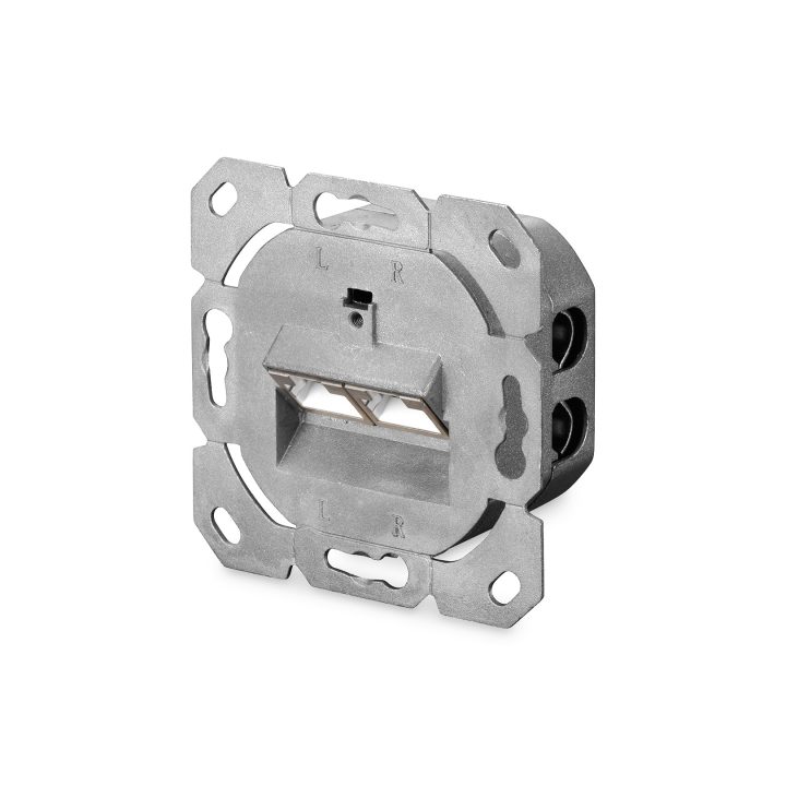 Digitus CAT 6 Class E wall outlet shielded surface mount