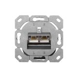 Digitus CAT 6 Class E wall outlet shielded surface mount