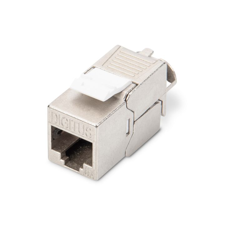 Digitus CAT 6A Keystone module shielded tool-free mounting connection