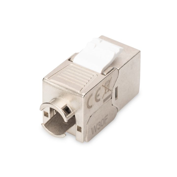 Digitus CAT 6A Keystone module shielded tool-free mounting connection