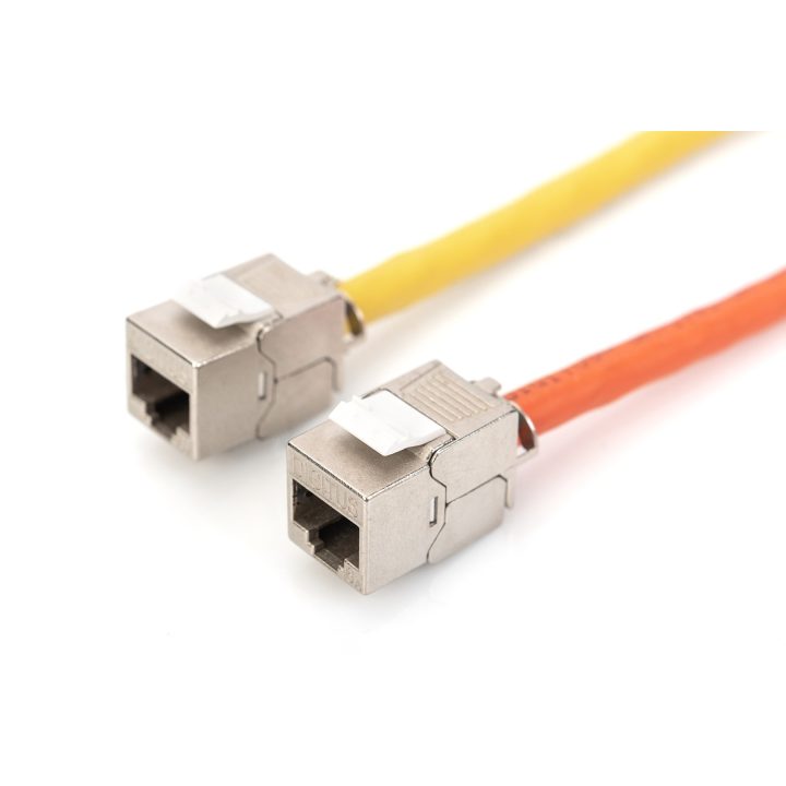Digitus CAT 6A Keystone module shielded tool-free mounting connection