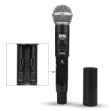 DNA Professional DVS2 - wireless microphone 2 handheld transmitters + base unit (560–590 MHz)